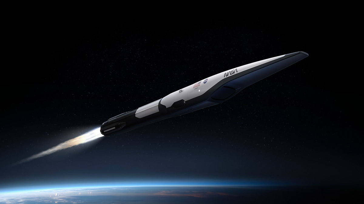 spacex bfr falcon hyper sonic booster